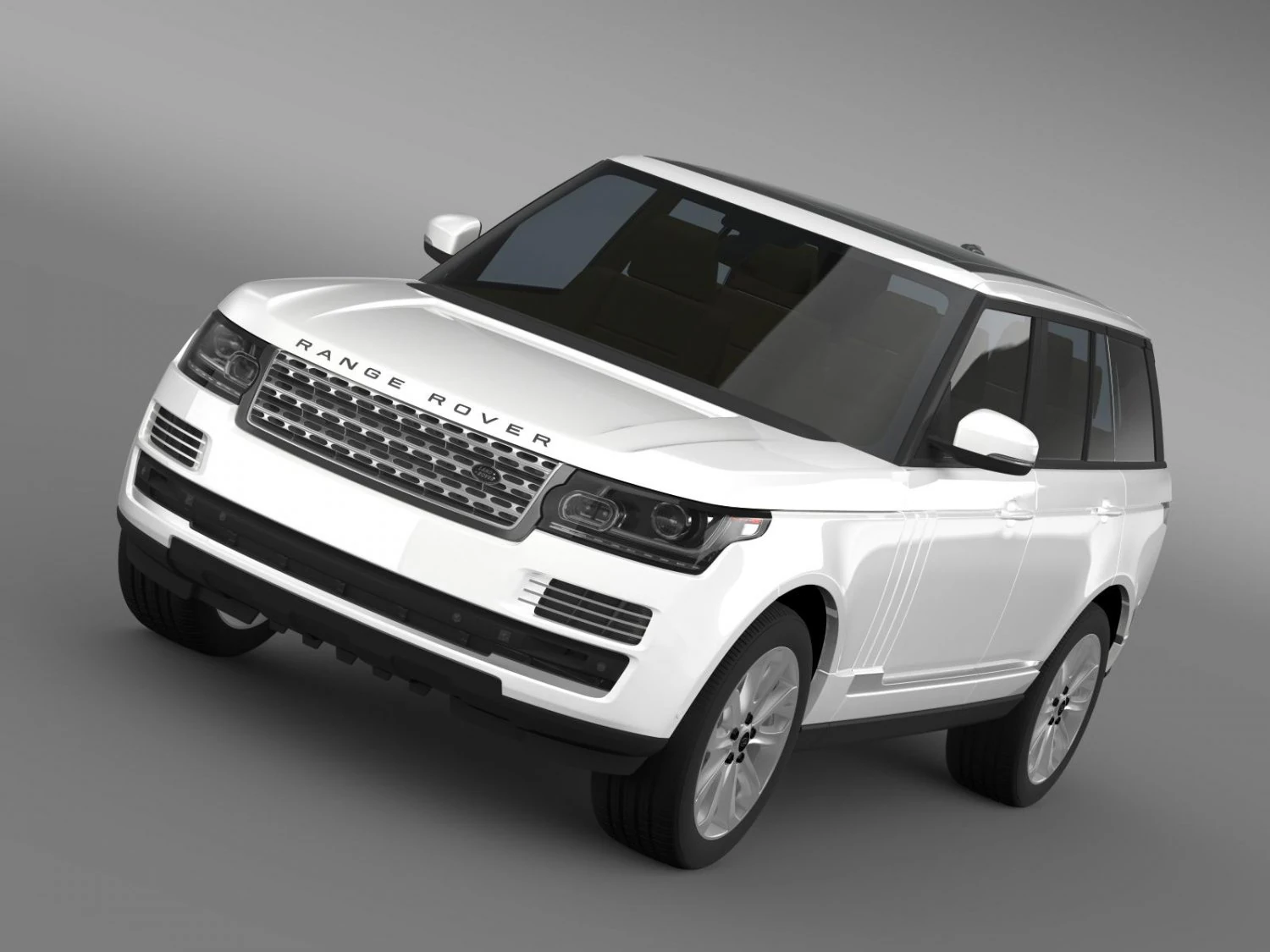 range rover vogue tdv6 l405 3D Model .c4d .max .obj .3ds .fbx .stl .blend