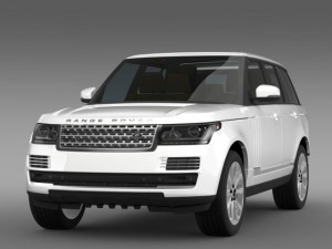 range rover vogue tdv6 l405 3D 모델
