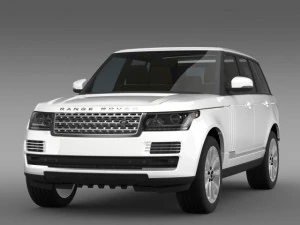 range rover vogue tdv6 l405 3D Model
