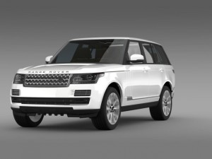 range rover vogue tdv6 l405 3D 모델