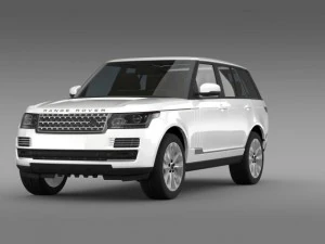 range rover vogue tdv6 l405 3D Model
