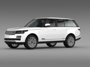 range rover vogue tdv6 l405 3D 모델