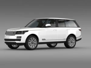 range rover vogue tdv6 l405 3D Model