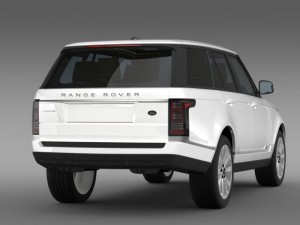 range rover vogue tdv6 l405 3D 모델