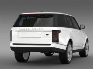 range rover vogue tdv6 l405 3D Model