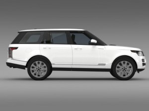 range rover vogue tdv6 l405 3D 모델