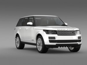 range rover vogue tdv6 l405 3D 모델