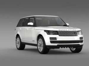 range rover vogue tdv6 l405 3D Model