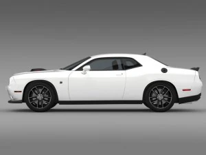 dodge challenger 392 hemi scat pack shaker lc 2015 3D Model