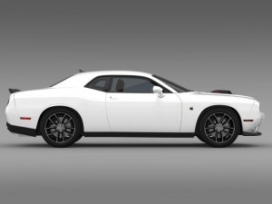 dodge challenger 392 hemi scat pack shaker lc 2015 3D Model