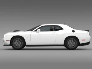 dodge challenger rt shaker lc 2015 3D Model