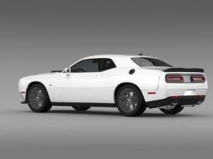 dodge challenger rt shaker lc 2015 3D Model