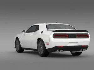 dodge challenger rt shaker lc 2015 3D Model