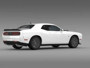 dodge challenger rt shaker lc 2015 3D Model