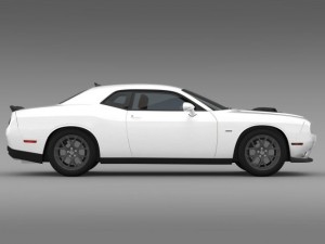 dodge challenger rt shaker lc 2015 3D Model