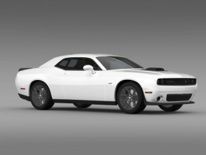 dodge challenger rt shaker lc 2015 3D Model