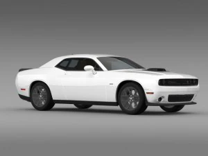 dodge challenger rt shaker lc 2015 3D Model