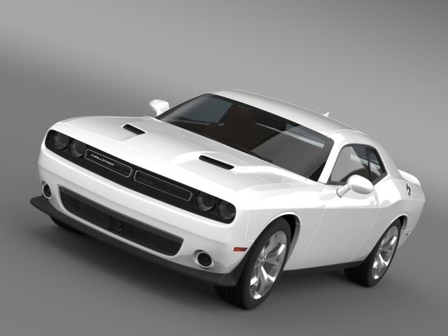 dodge challenger sxt lc 2015 Modelo 3D .c4d .max .obj .3ds .fbx .stl .blend 