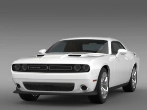 dodge challenger sxt lc 2015 3D Model