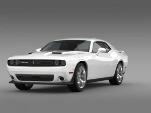 dodge challenger sxt lc 2015 3D Model
