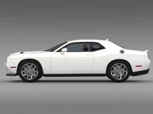 dodge challenger sxt lc 2015 Modelo 3D