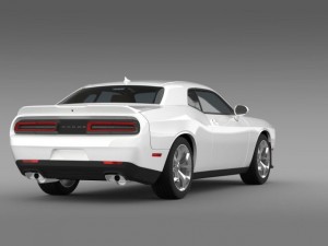 dodge challenger sxt lc 2015 Modelo 3D