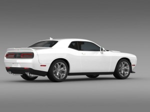dodge challenger sxt lc 2015 Modelo 3D