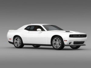 dodge challenger sxt lc 2015 Modelo 3D