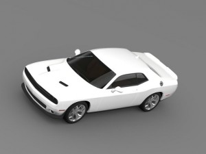 dodge challenger sxt lc 2015 Modelo 3D