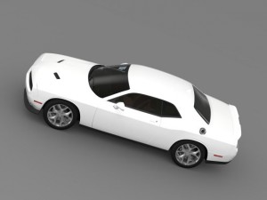 dodge challenger sxt lc 2015 Modelo 3D