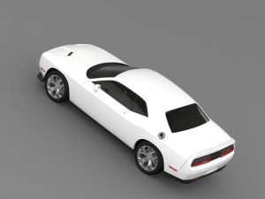 dodge challenger sxt lc 2015 Modelo 3D