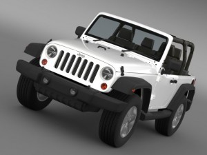 jeep wrangler islander edition 2010 3D Model