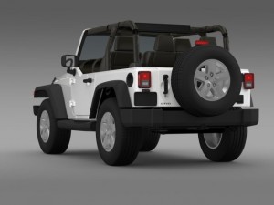 jeep wrangler islander edition 2010 3Dモデル