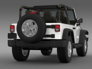 jeep wrangler islander edition 2010 3Dモデル