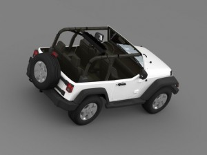 jeep wrangler islander edition 2010 3Dモデル