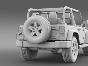 jeep wrangler islander edition 2010 3Dモデル