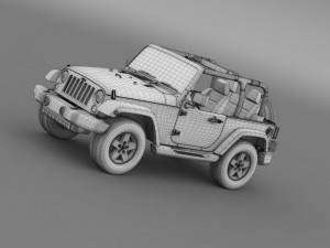 jeep wrangler islander edition 2010 3Dモデル