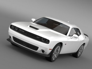 dodge challenger srt lc 2015 3D Model