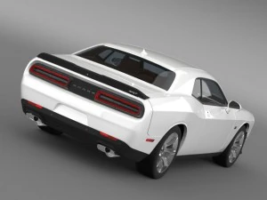 dodge challenger srt lc 2015 3D Model