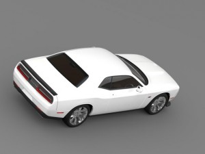 dodge challenger srt lc 2015 3D Model