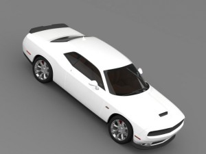 dodge challenger srt lc 2015 3D Model