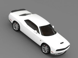 dodge challenger srt lc 2015 3D Model