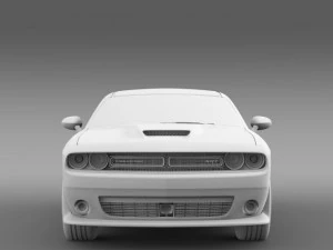 dodge challenger srt lc 2015 3D Model