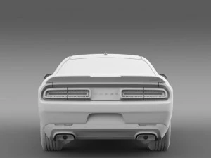 dodge challenger srt lc 2015 3D Model