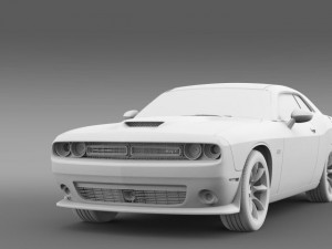 dodge challenger srt lc 2015 3D Model