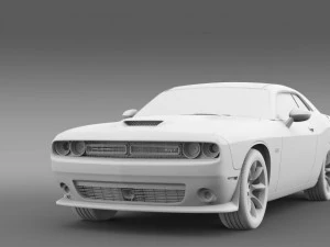 dodge challenger srt lc 2015 3D Model