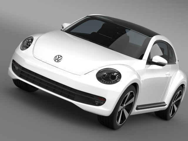 volkswagen fusca Modèle 3D .c4d .max .obj .3ds .fbx .stl .blend 