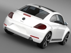 volkswagen fusca Modèle 3D