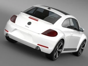 volkswagen fusca 3D Model