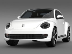 volkswagen fusca Modèle 3D